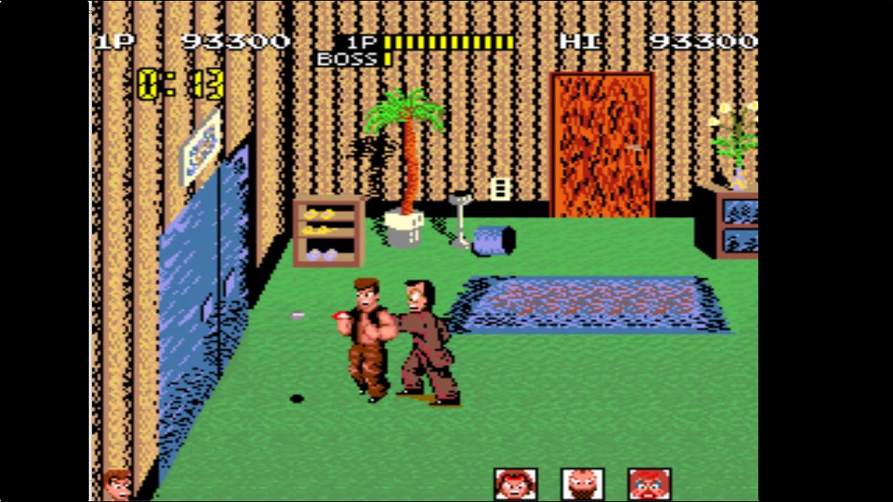 Renegade (Arcade MAME) Last Boss Glitch