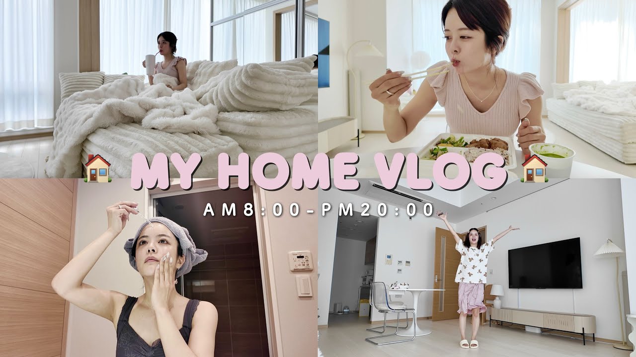 《 🏠新居vlog 》仕事してダラダラして､充実した1日。新居で過ごすゆる幸せDAY🌷♡