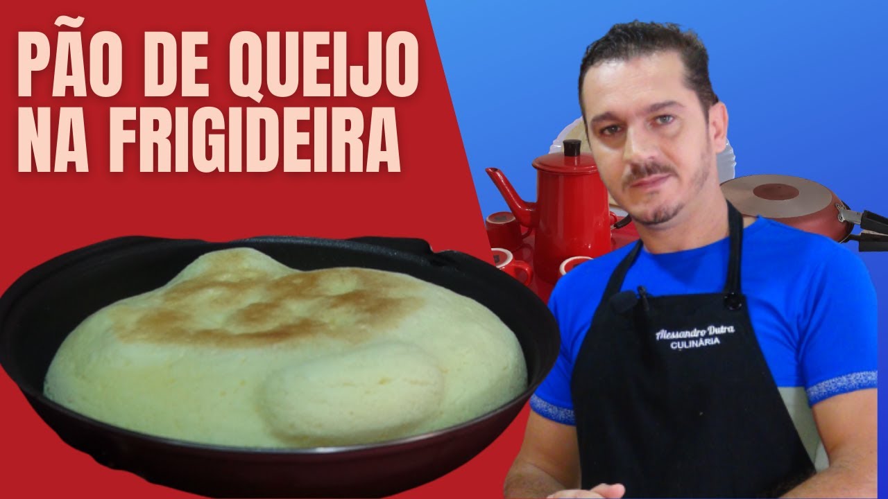 PÃO DE QUEIJO NA FRIGIDEIRA