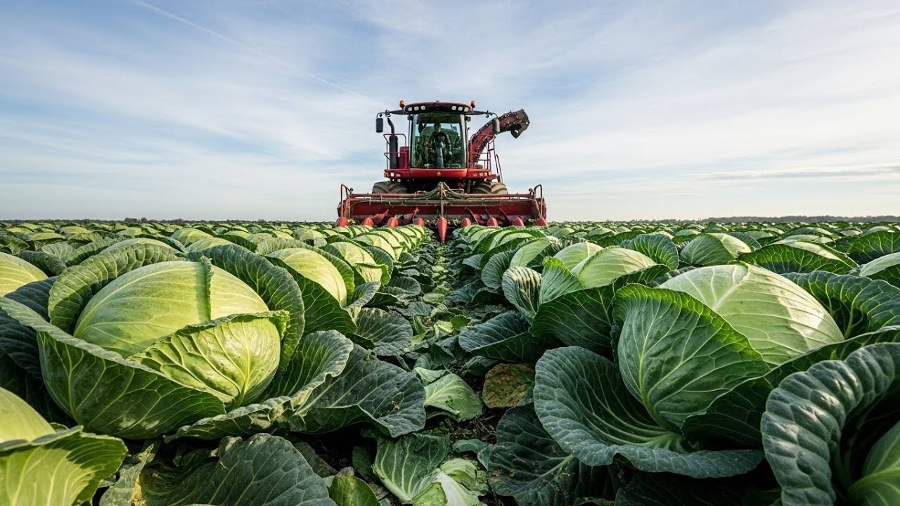 How Cabbages Are Grown and Harvested in Japan | Inside Japanese Cabbage Farming