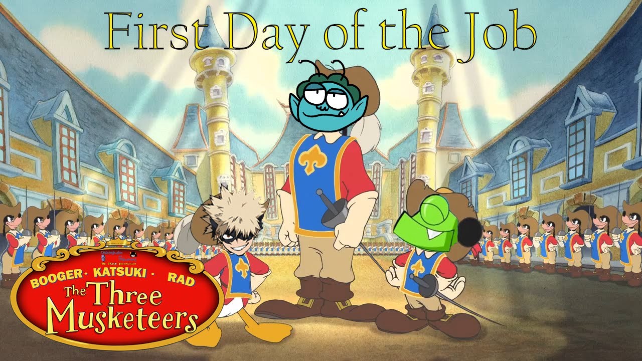 Booger, Katsuki, and Rad: The Three Musketeers Part 5 - First Day of the Job