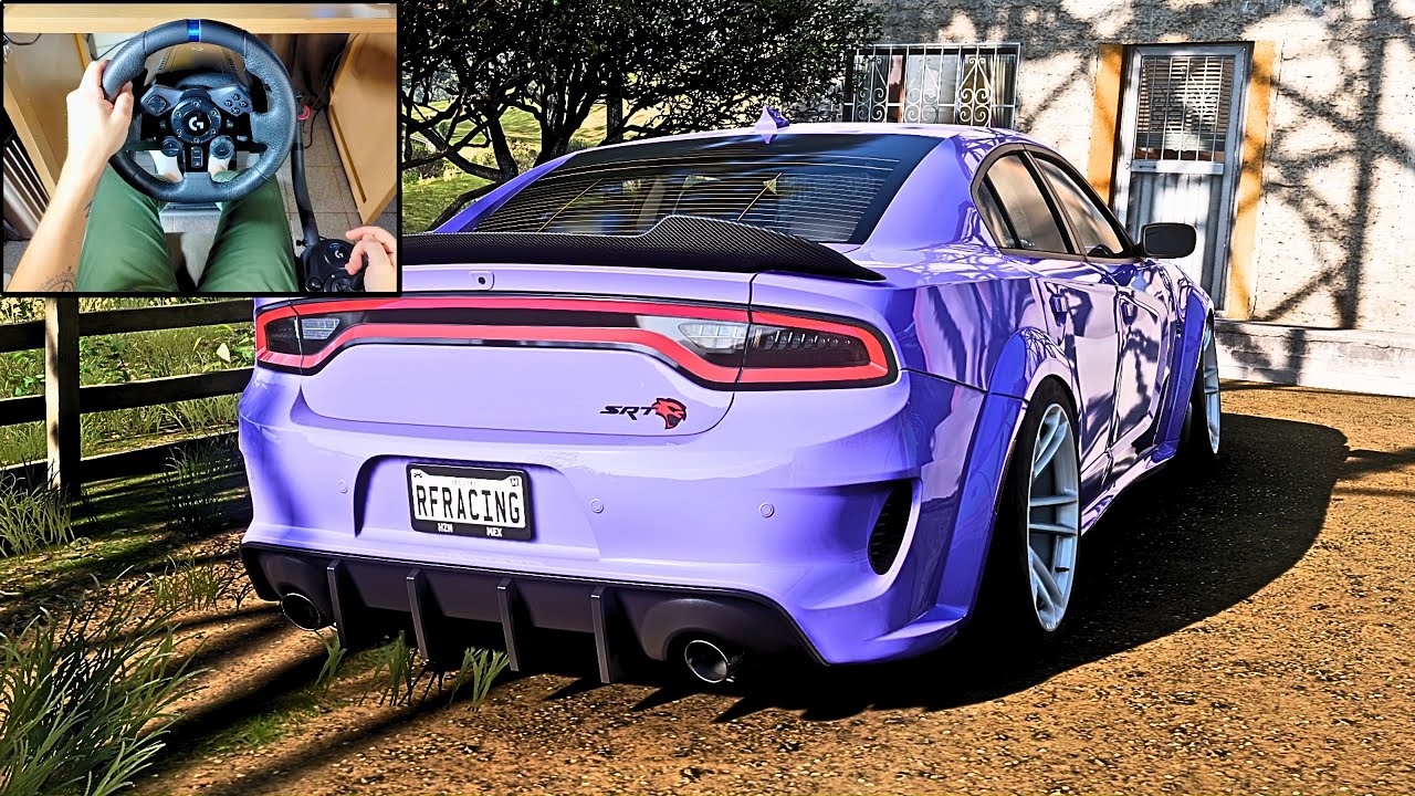 1453HP Dodge Charger SRT Hellcat Drift - Forza Horizon 5 | Logitech G923