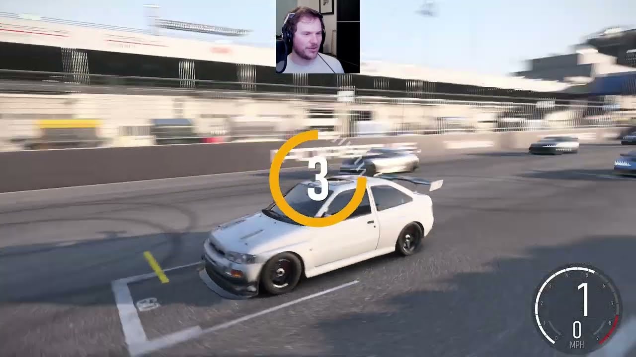 Косси в S-классе? Ford Escort Cosworth с огромной мощностью сражается с соперниками на Гран-при Н...