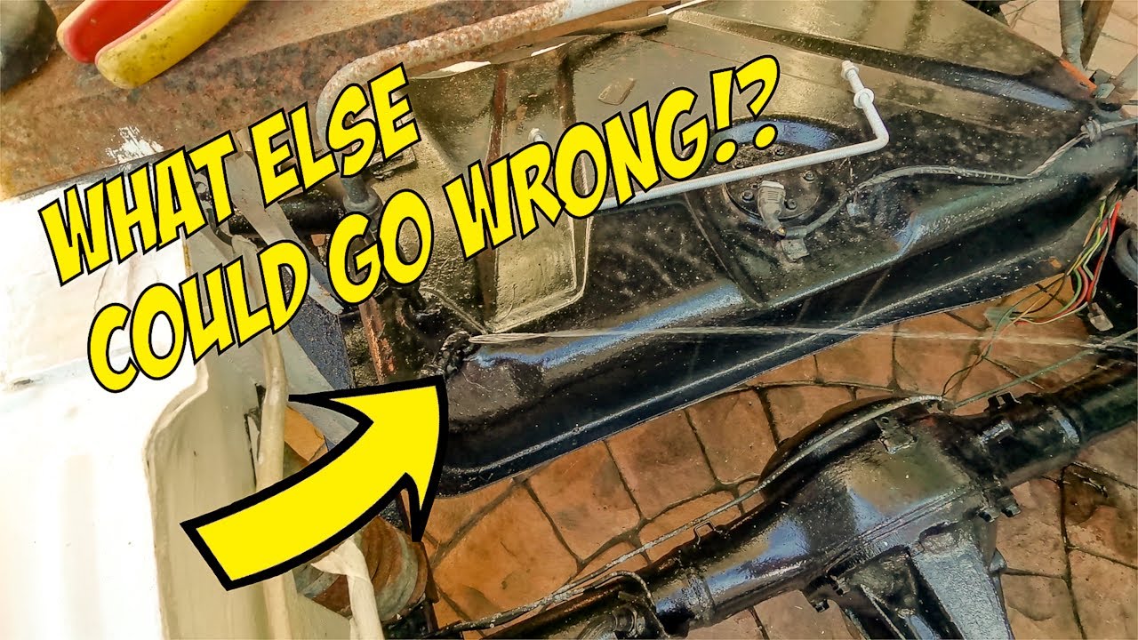 Installing a new fuel pump on my Bedford Rascal *Another Nightmare*