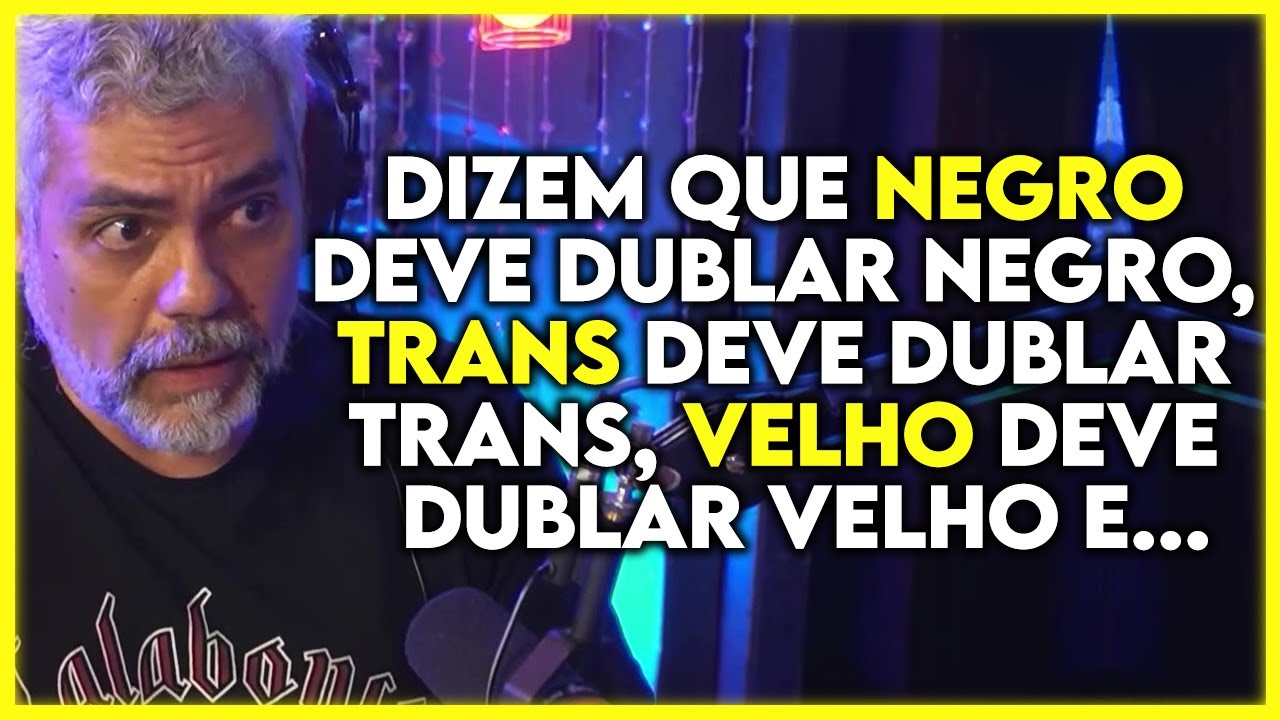 DUBLADOR SOBRE POLÊMICA DE REPRESENTATIVIDADE NA DUBLAGEM | Cortes Podcast