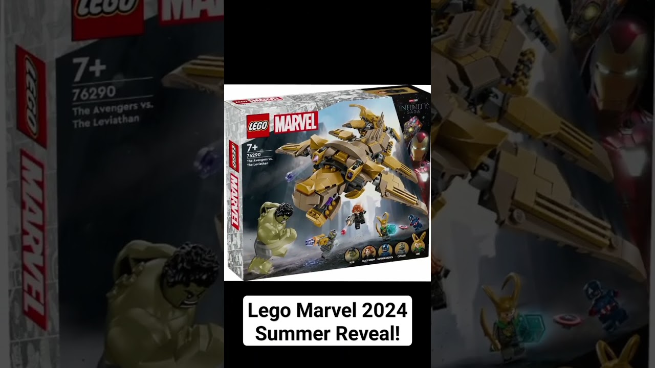 Lego Marvel Summer 2024 reveal! #lego #marvel #reveal #sets #thanos #ironman #avengers