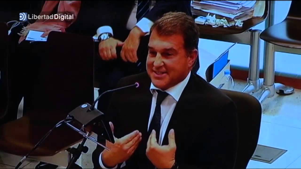 Joan Laporta se niega a declarar en castellano ante el juez