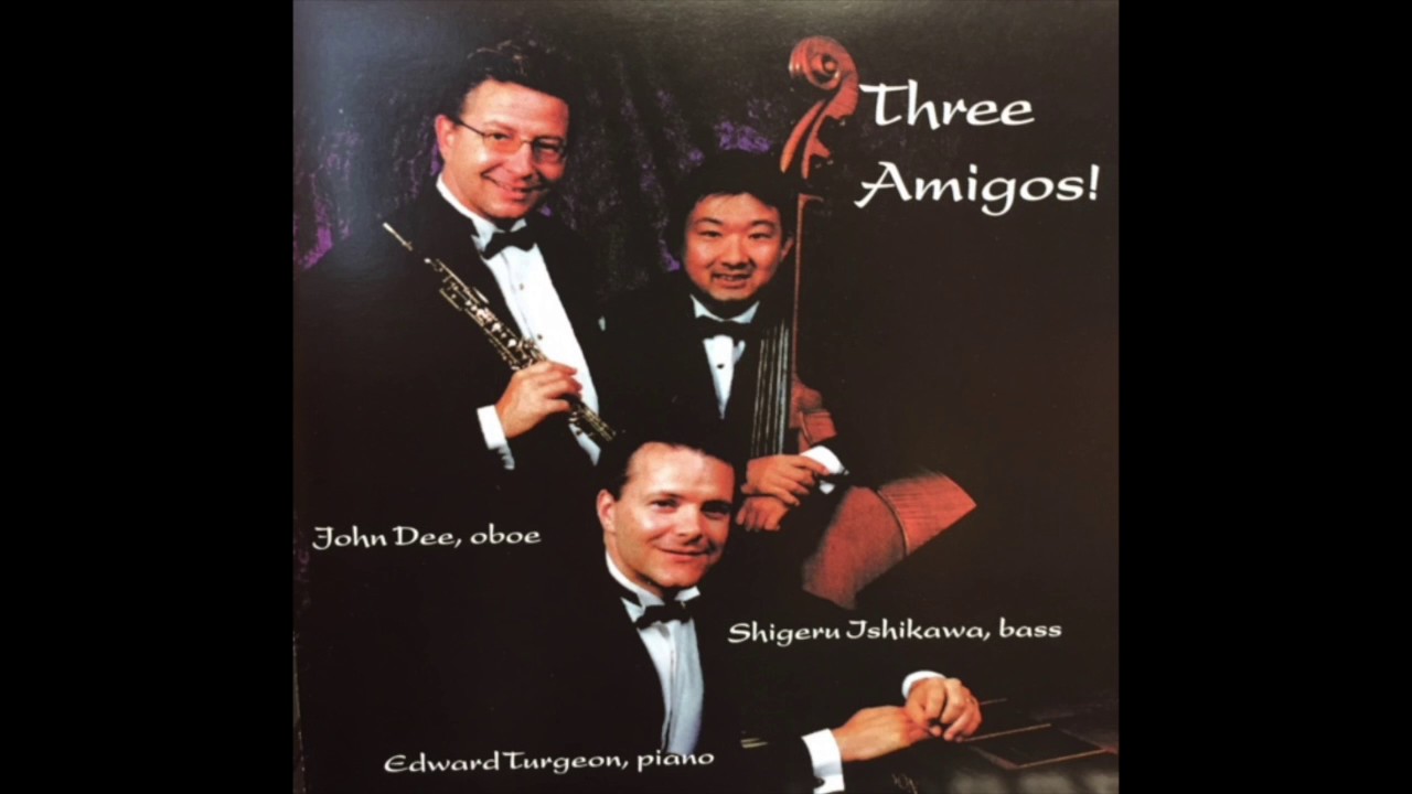 Arnold--Sonatina; John Dee, oboe; Shigeru Jshikawa, bass; Edward Turgeon, piano