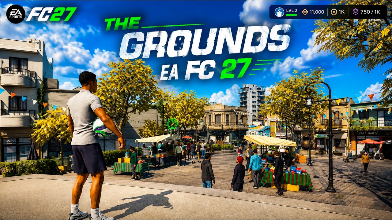 🚨 VAZOU! NOVO MODO THE GROUNDS EM MUNDO ABERTO NO EA FC 27! 😱🔥 VEJA COMO EST&Aacute;!