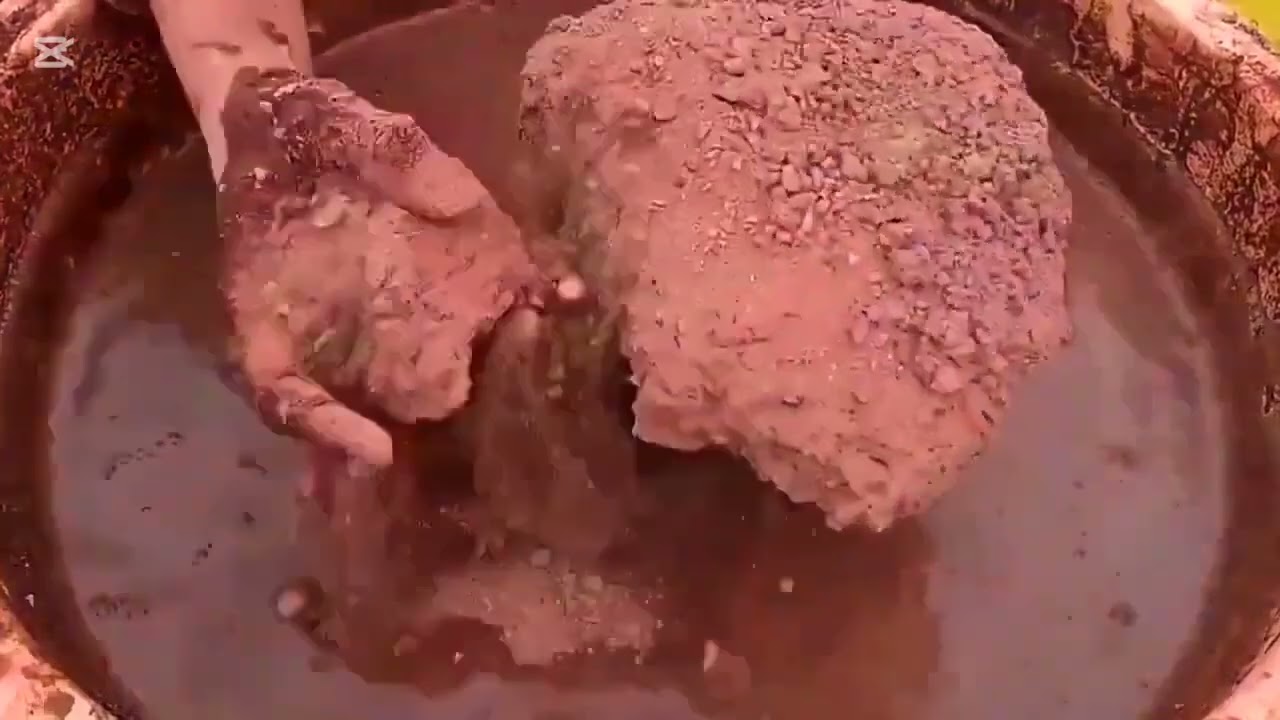 ASMR|| pure reddirt different textures of sand  cement #satisfying #asmrvideos #asmr #relax
