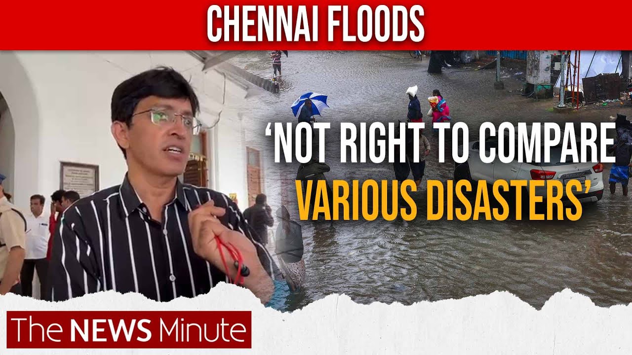 Chennai Corporation Commission J Radhakrishnan interview | Chennai Floods | Cyclone Michaung