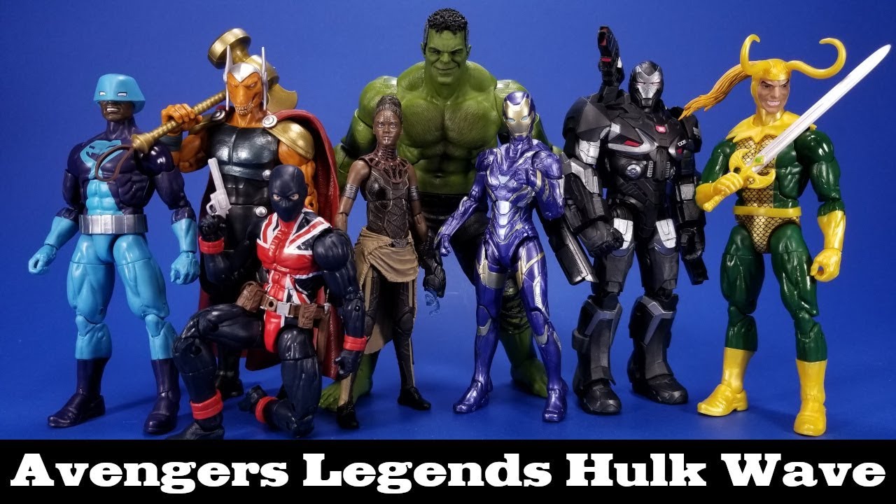 Обзор Marvel Legends Avengers Hulk Wave War Machine, Шури, Локи, Rescue, Union Jack, Beta Ray Bill