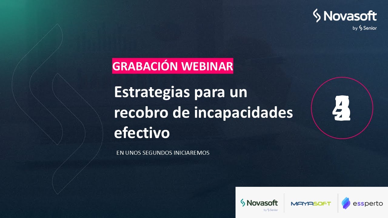 Webinar Estrategias para un recobro de incapacidades efectivo