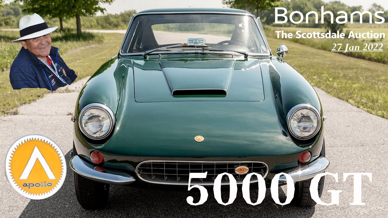 1964 Apollo 5000GT - Bonhams The Scottsdale Auction,27 января 2022, ENG SUB