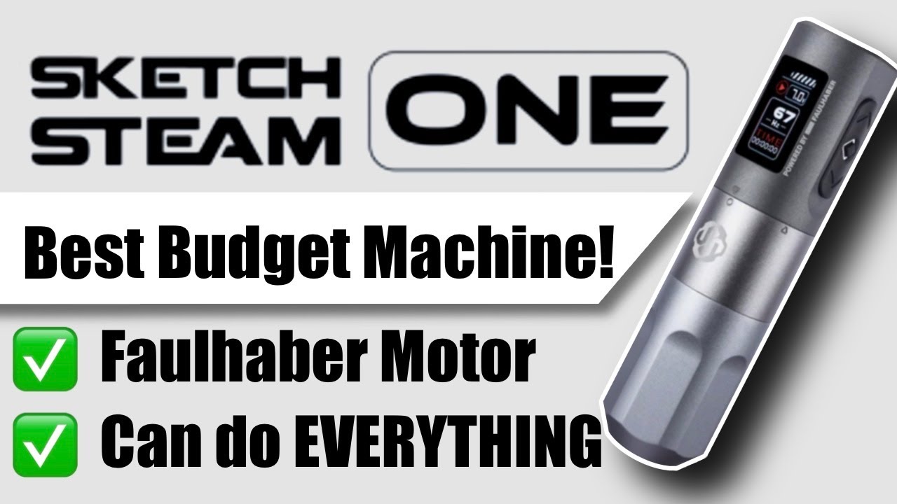 Обзор лучшей бюджетной тату-машинки Sketch Steam One | Ai Tenitas