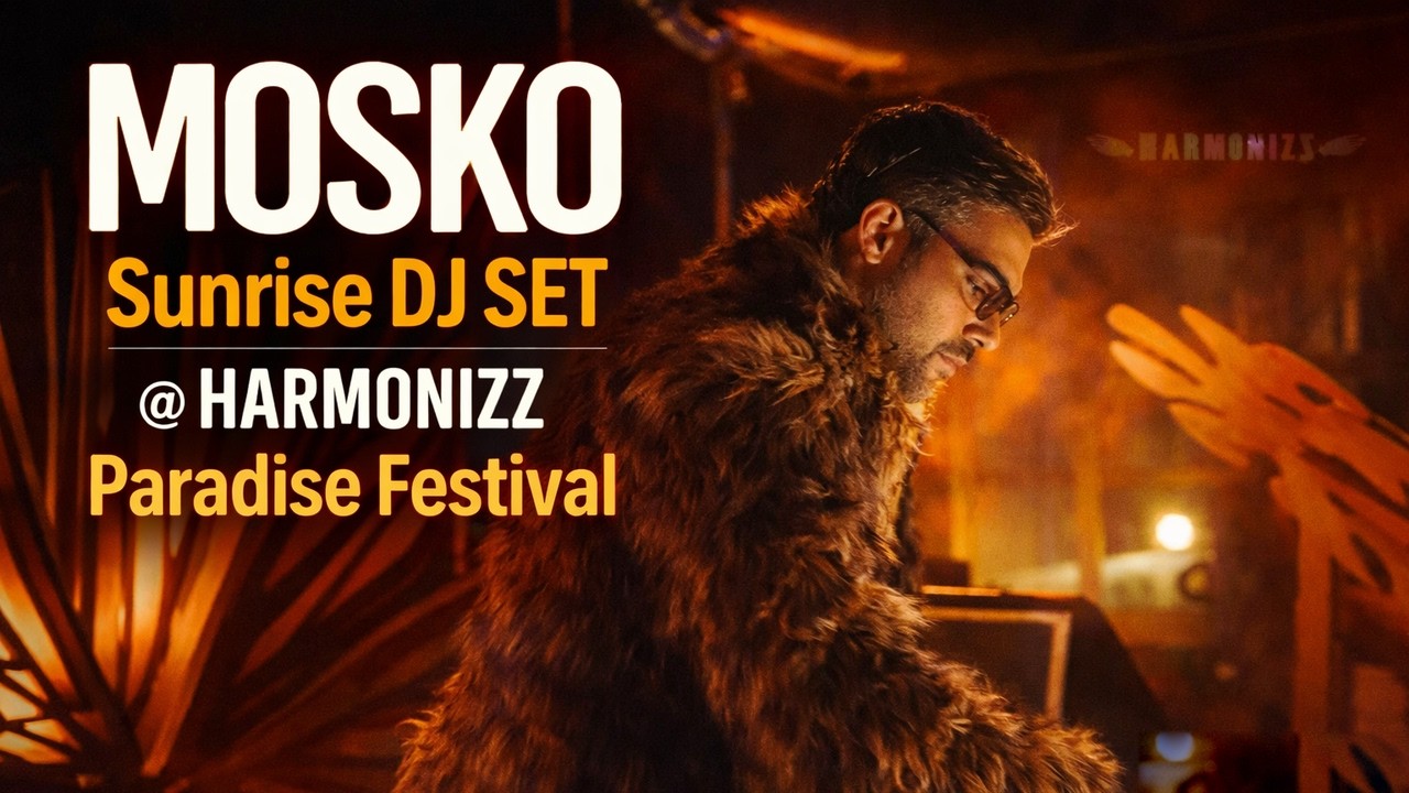 MOSKO Sunrise DJ SET @ HARMONIZZ Paradise Festival