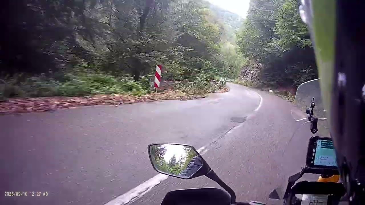 Rumunia droga 67d, decebal, przełom Dunaju, Bułgaria Widyń - Motocykl i Muzyka na zimową porę