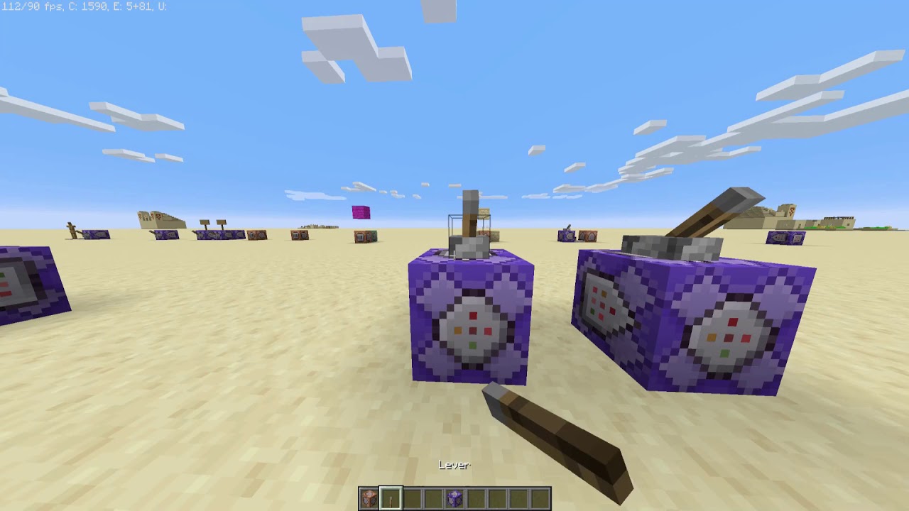 Minecraft execute commands by advancements