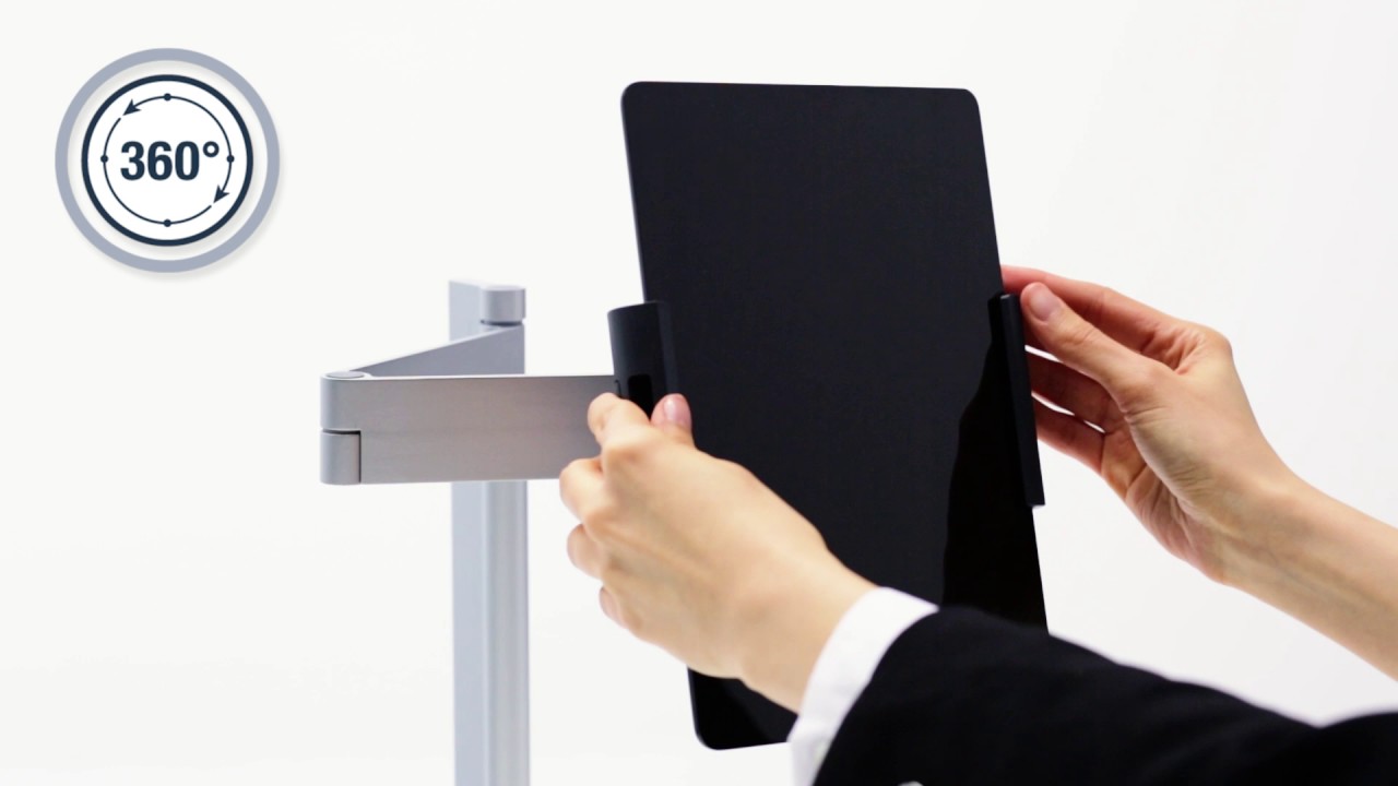 Support tablette de table avec bras articulé compatible 7-13