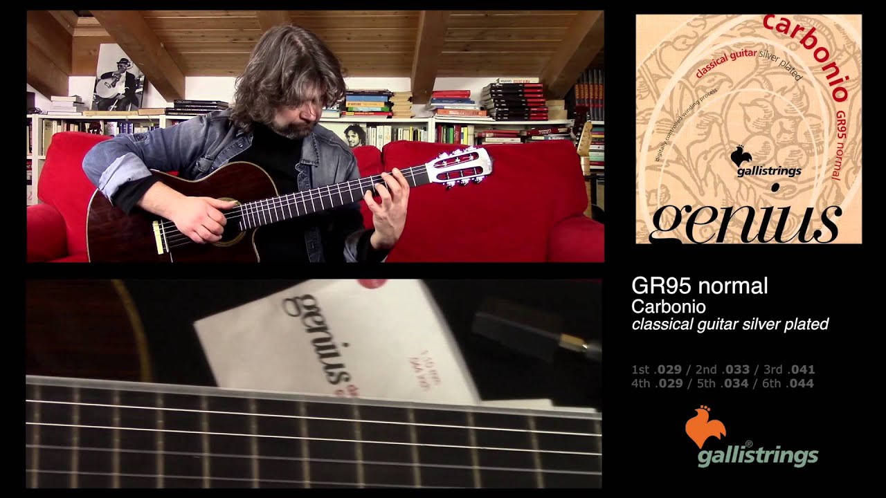 Nazzareno Zacconi plays Galli Strings GR95