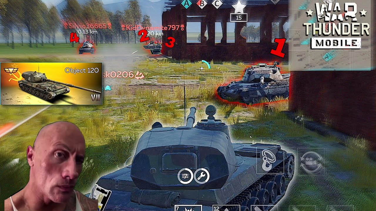 Object 120.mp4 | War Thunder Mobile