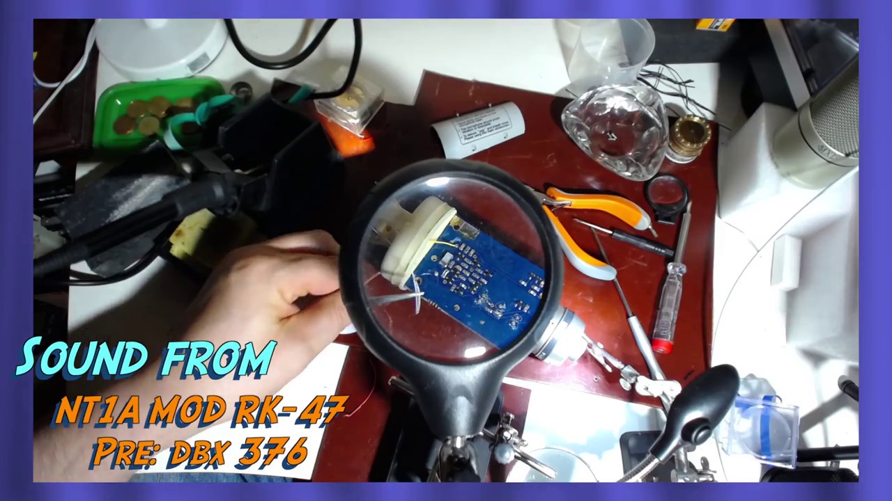 RODE NT1 A come e perché cambiare CAPSULA con una RK47