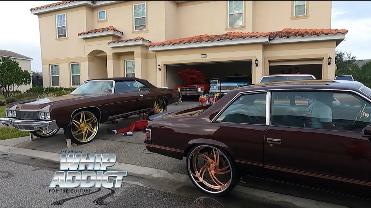 WhipAddict: Atlanta In Orlando, Malibu, Donks, Chevelle, Caprice's TireKing Camaro Fleet, Short Beds