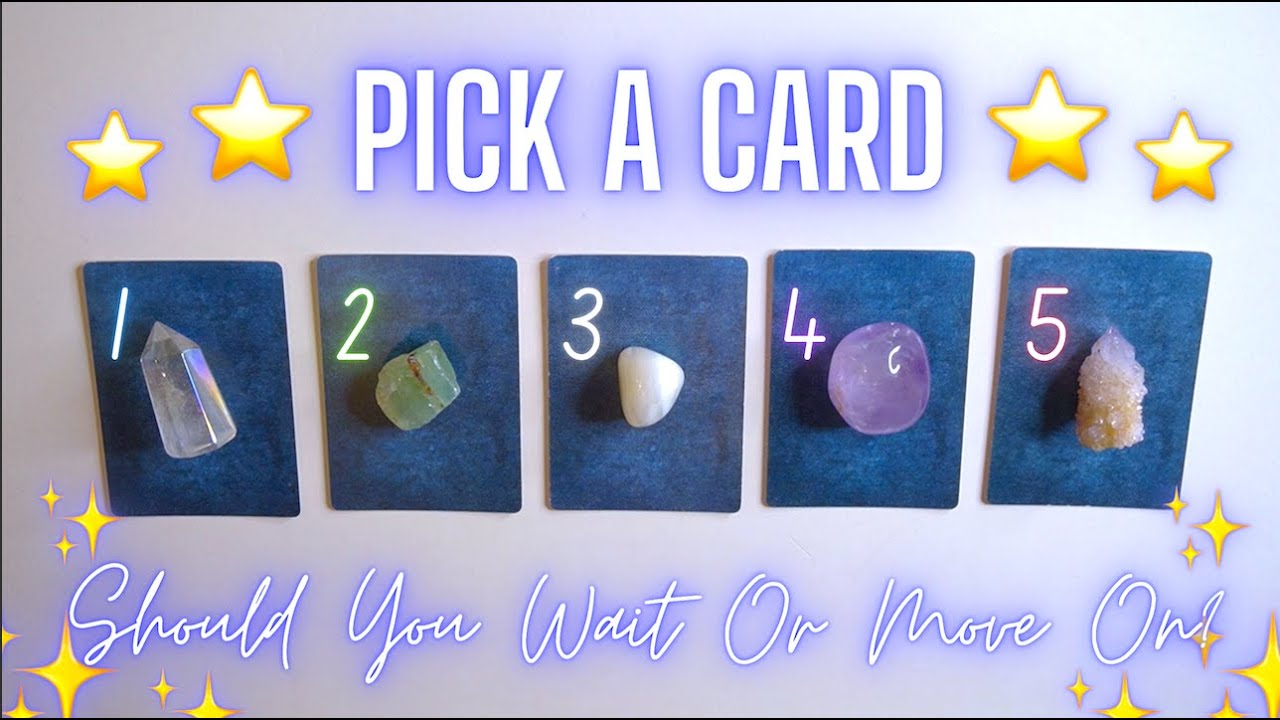 Should You Wait Or Move On? 🤨⌚️🚶‍♀️Pick-a-Card Tarot Reading ✨