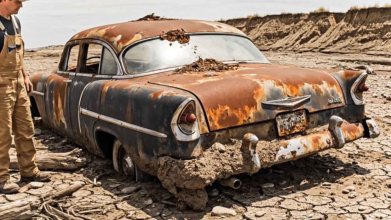 Bought for $60—Pulled From a Dry Riverbed | Abandoned For 30 Years 1946 Chevrolet Fleetline Restored