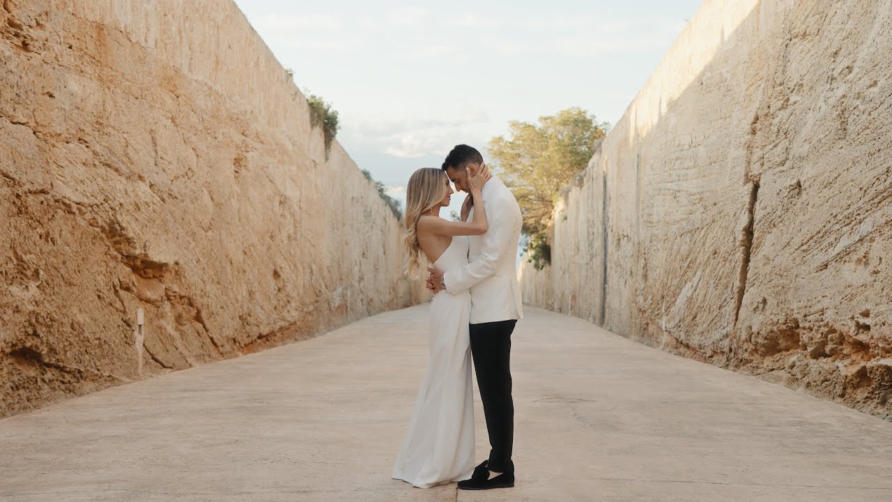 Luxury Destination Wedding at Cap Rocat, Mallorca / Leslie & Steven