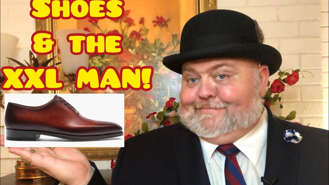 SHOES & THE XXL MAN #BIGPRETTYMAN #XLMENSFASHION #FAT
