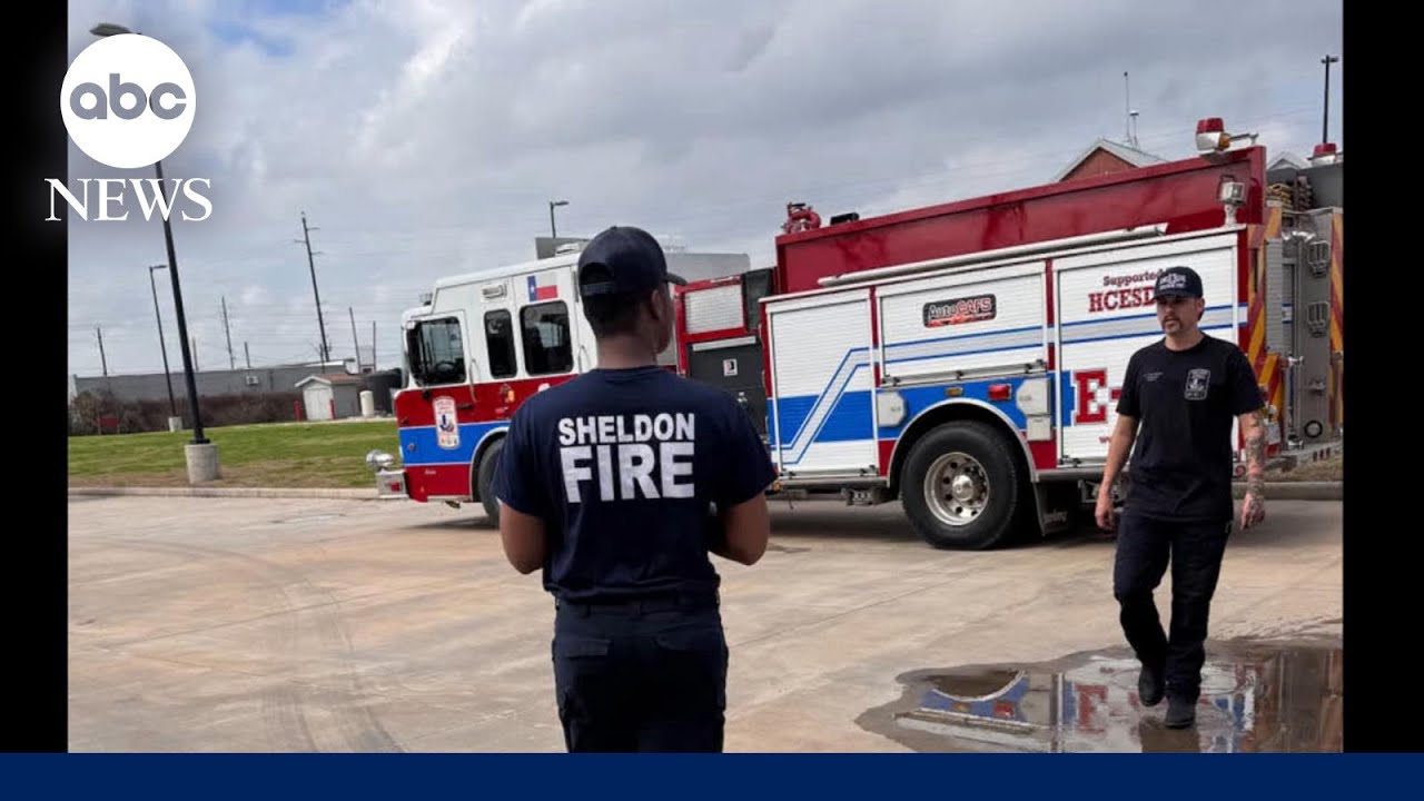 Firefighter tells David Muir how he overcame fear of heights during training rescue