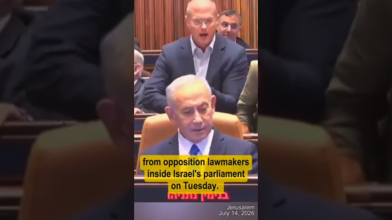 Netanyahu Storms Out as Opposition Erupts in Israeli Parliament