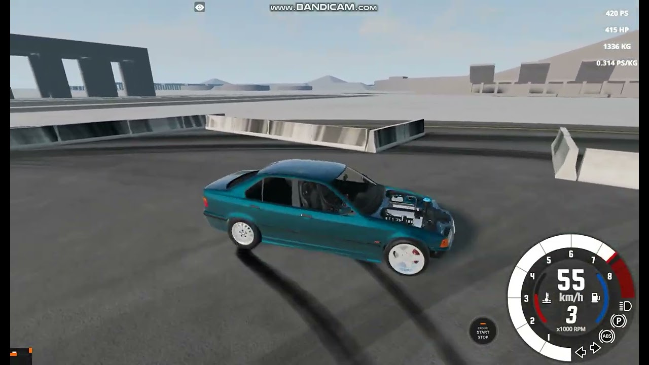 E36 V8 Spinning