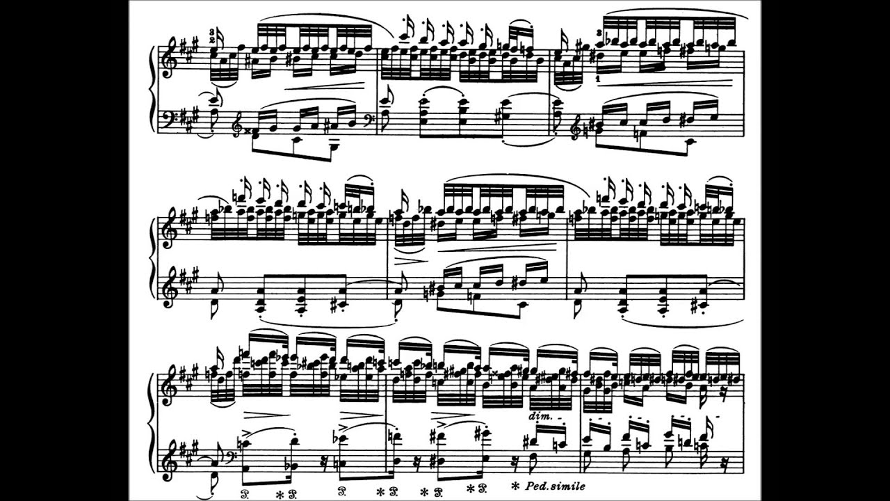 Liszt: Transcendental Etude No.5, Feux Follets (Kissin)