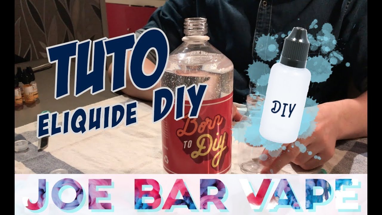 TUTO - PREPARATION E-LIQUIDE CIGARETTE ELECTRONIQUE