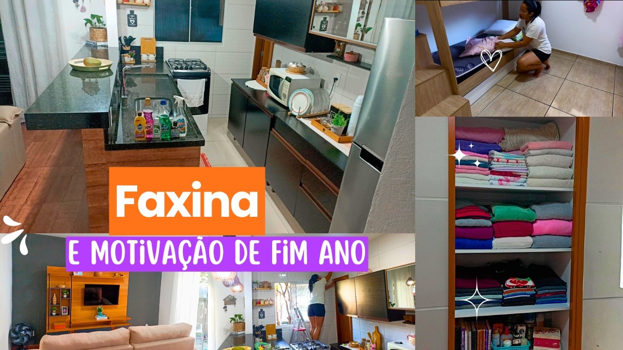 COMO COMEÇAR A FAXINA DE FIM DE ANO, DICAS E MOTIVAÇÃO!