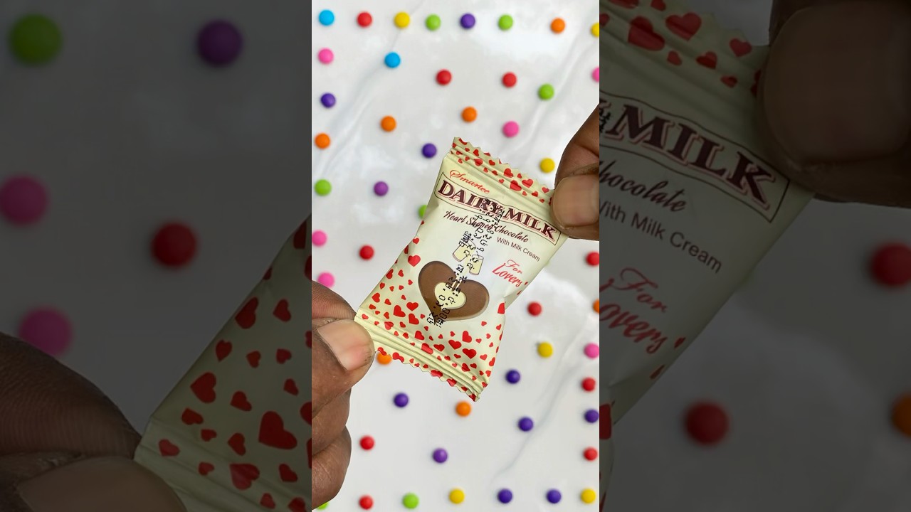 Dairy Milk Candy and Satisfying ASMR 