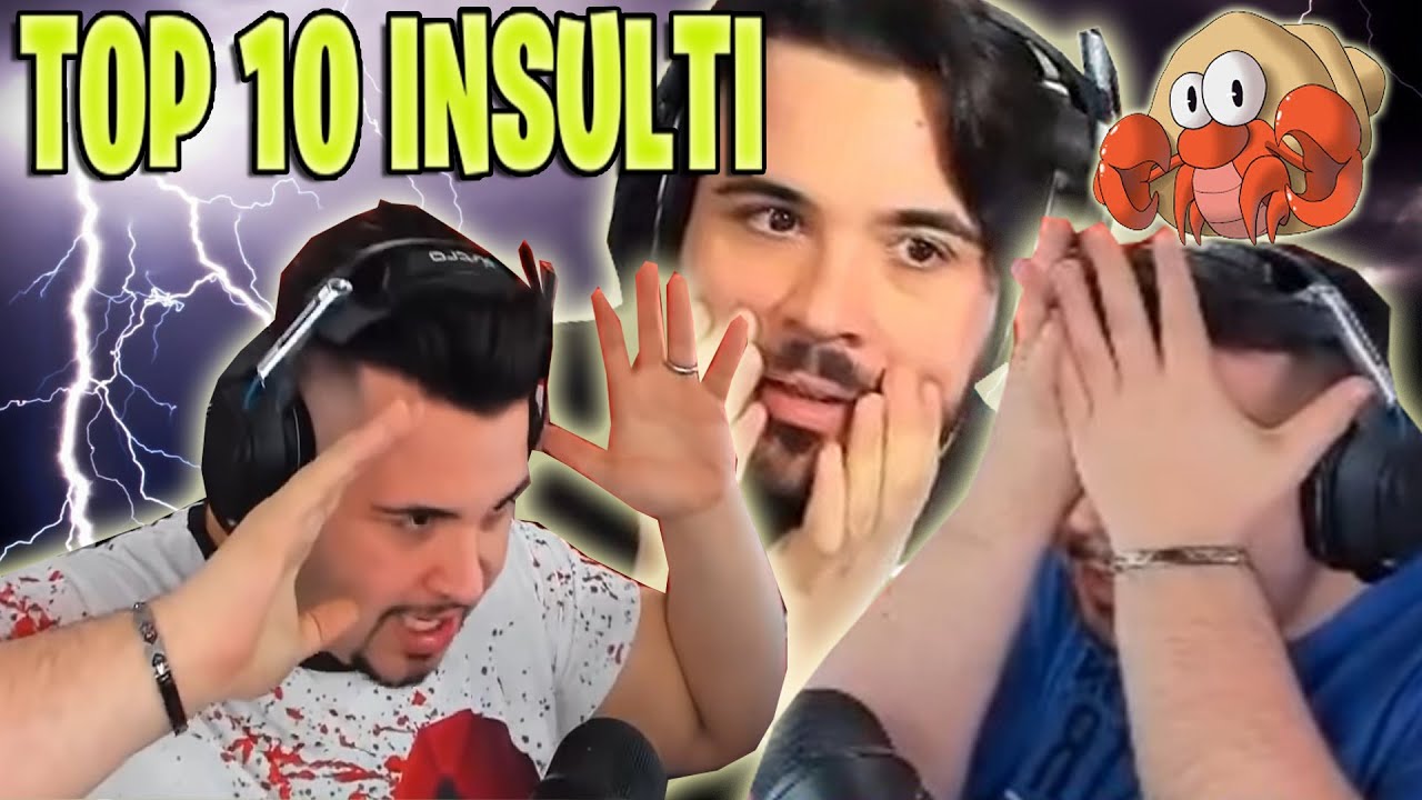 I 10 PEGGIORI INSULTI DI CICCIOGAMER A KEKKOBOMBA