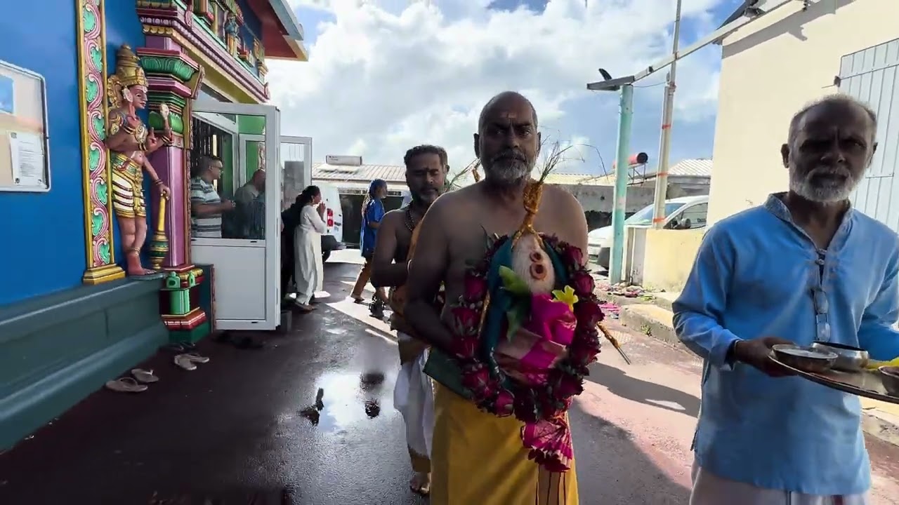 Association Maha Vishnou Temple Siva Peroumal L’Etang Cambuston Mandala Abishegam 