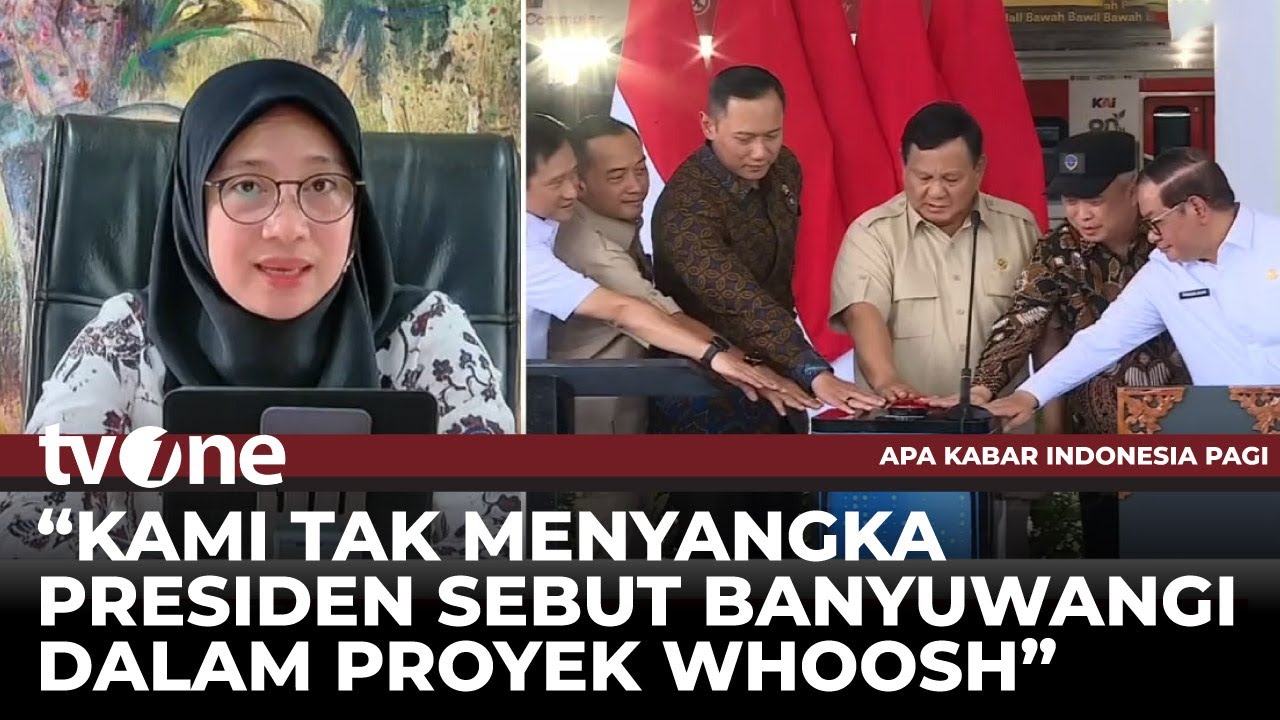 Presiden Prabowo Sebut Whoosh Sampai Banyuwangi, Bupati: Kami Terkejut | tvOne