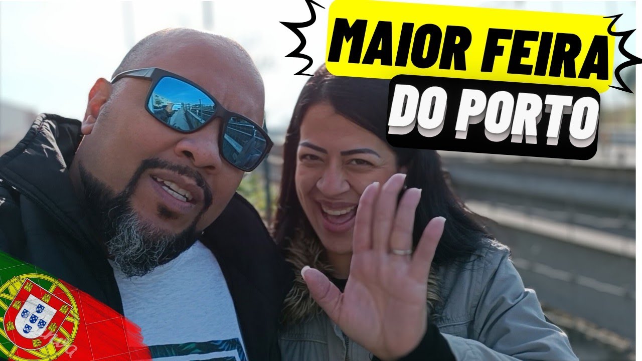 MAIOR FEIRA DE RUA DO PORTO EM PORTUGAL