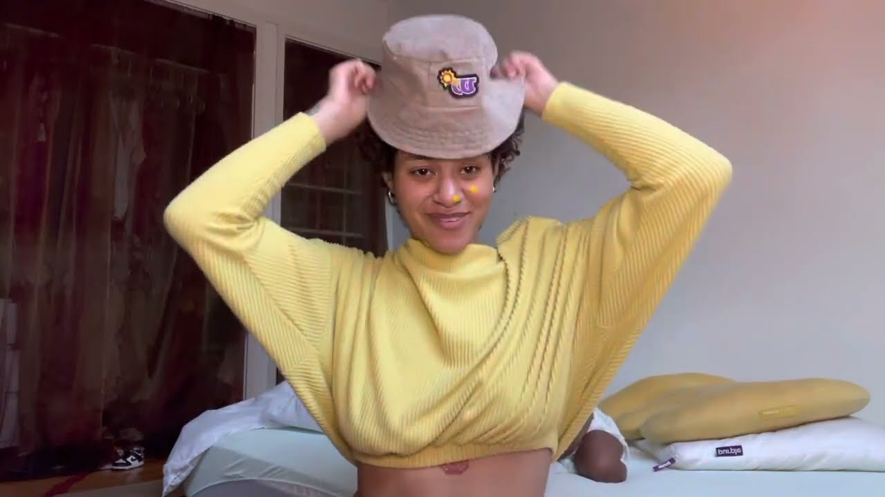 Trying On Hats with Babe