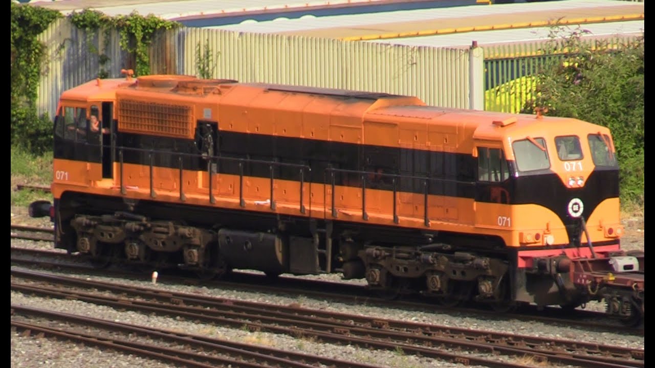 Irish Rail Freight at North Wall 10-8-2018