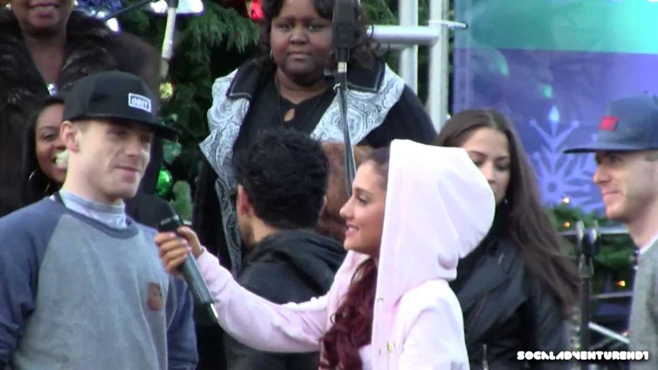 Ariana Grande Having fun with Fans - Cute Ariana Grande - Meet and Greet with Ariana Grande