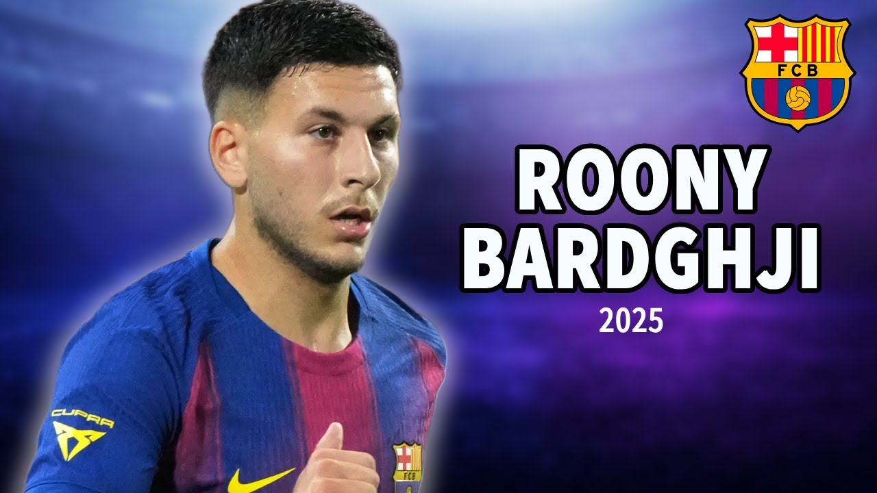 Roony Bardghji - Barcelona's Young Star - 2025 Highlights & Skills