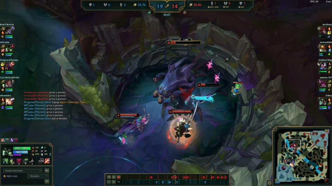 warwick q enemy fountain