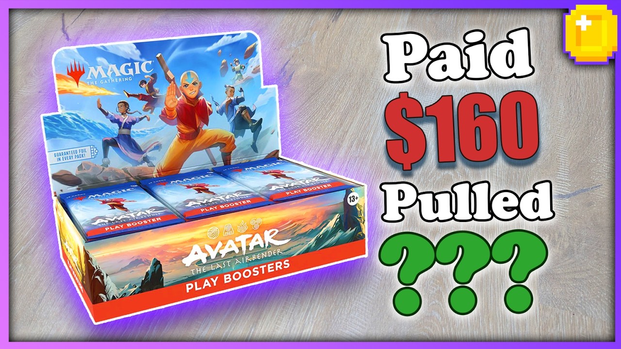 Let's Pull At Least $160! | Avatar Play Booster Box #avatarthelastairbender