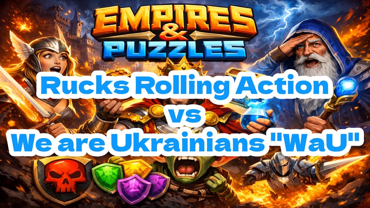 Rucks Rolling Action RRA против We are Ukrainians 1 февраля 2026 г. Саваш ⚔️ Империи и головоломк...