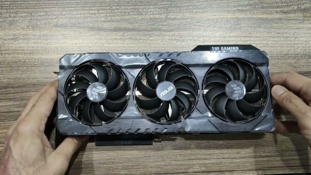 Установка медной пластины на Asus Tuf Gaming 3080